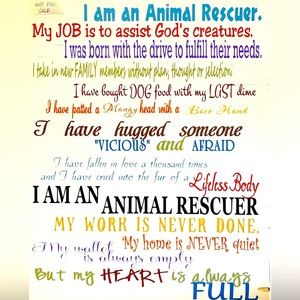 Thank you for supporting our rescue